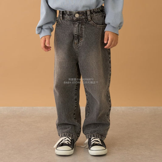 日本童裝 b・R# 牛仔長褲 100-150cm 男童款 冬季 PANTS