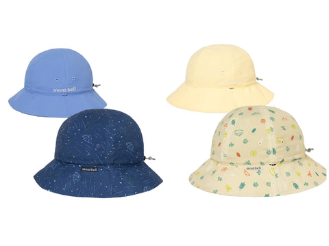 日本直送 mont-bell 防UV/ 速乾/雙面 2Way 漁夫帽 51-54cm 夏季 帽系列