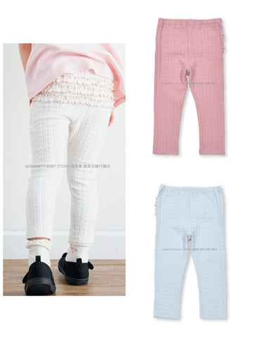 日本童裝 SLAP SL1P 心型圖案7分長褲 80-120cm 女童款 春季 PANTS