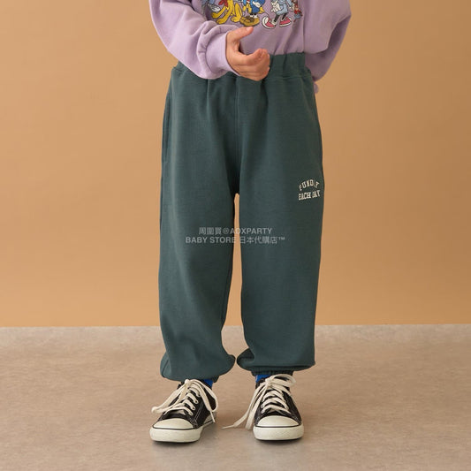 日本童裝 b・R# 抓毛運動褲 100-140cm 男童款 冬季 PANTS