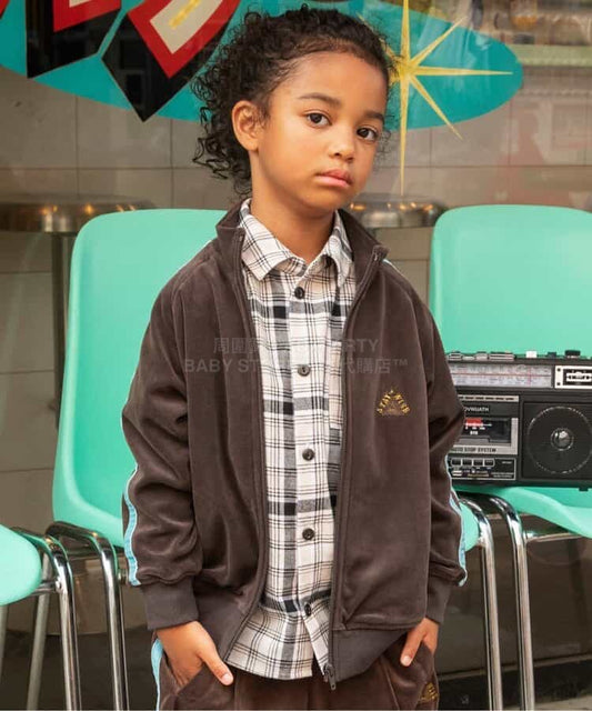 日本童裝 BREEZE 絲絨運動外套 90-150cm 男童款/女童款 冬季 OUTERWEAR