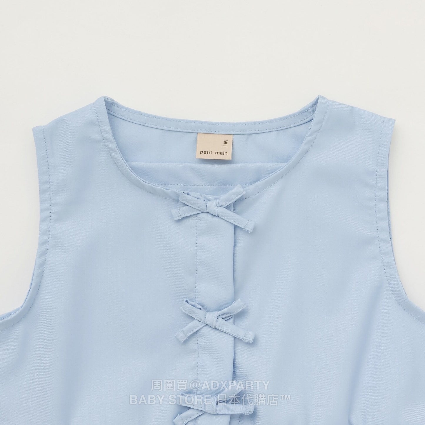 Japanese children's clothing pe#main cool lotus leaf vest 80-130cm girls summer TOPS