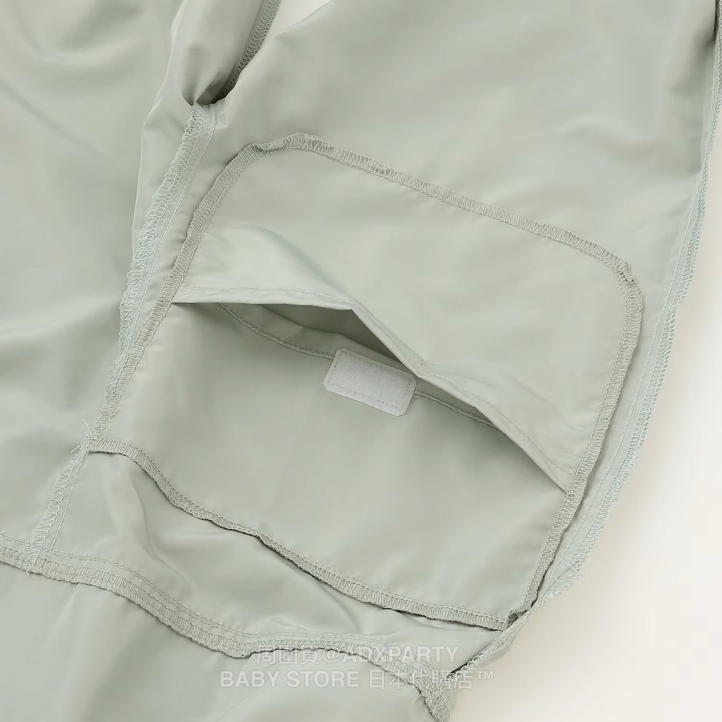 Japanese children's clothing pe#main waterproof series ruffled work pants 80-130cm boys' summer jumpsuit