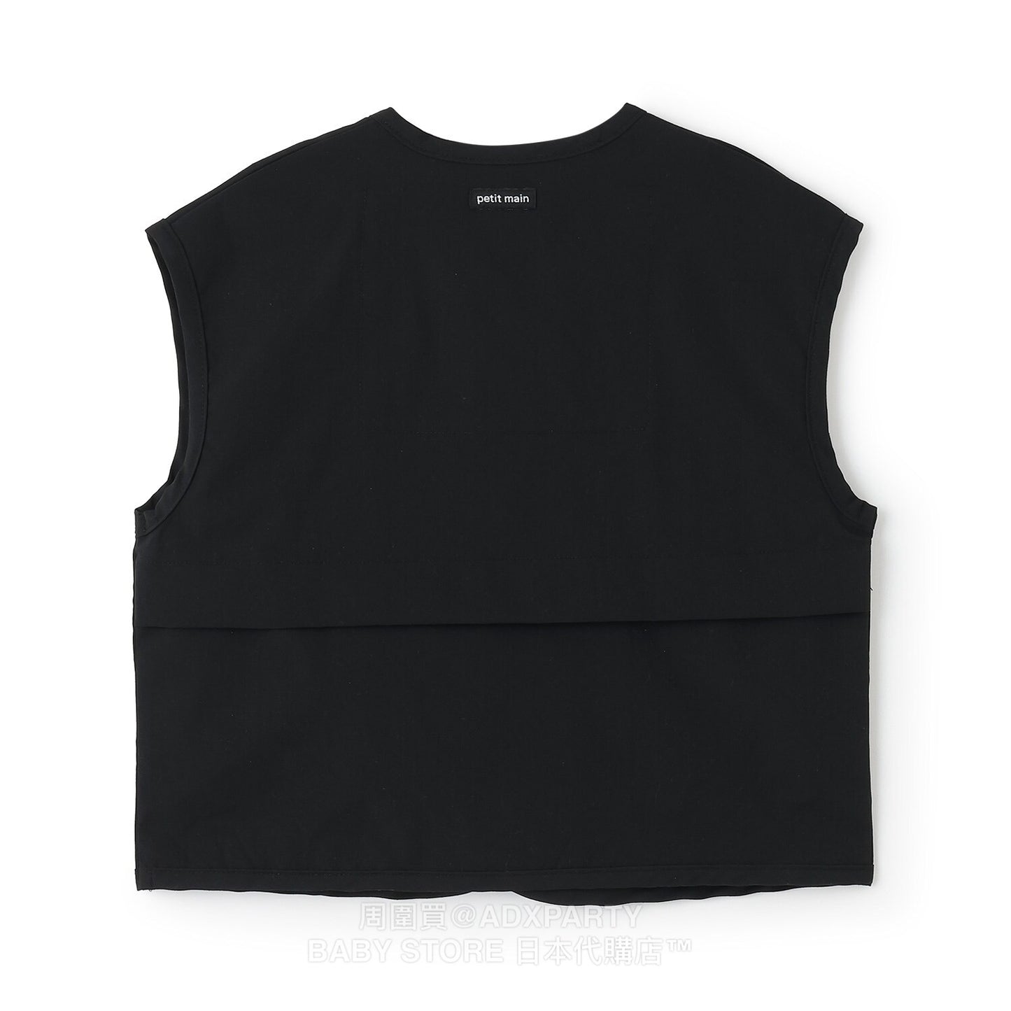 Japanese children's clothing pe#main cool lotus leaf vest 80-130cm boys summer TOPS