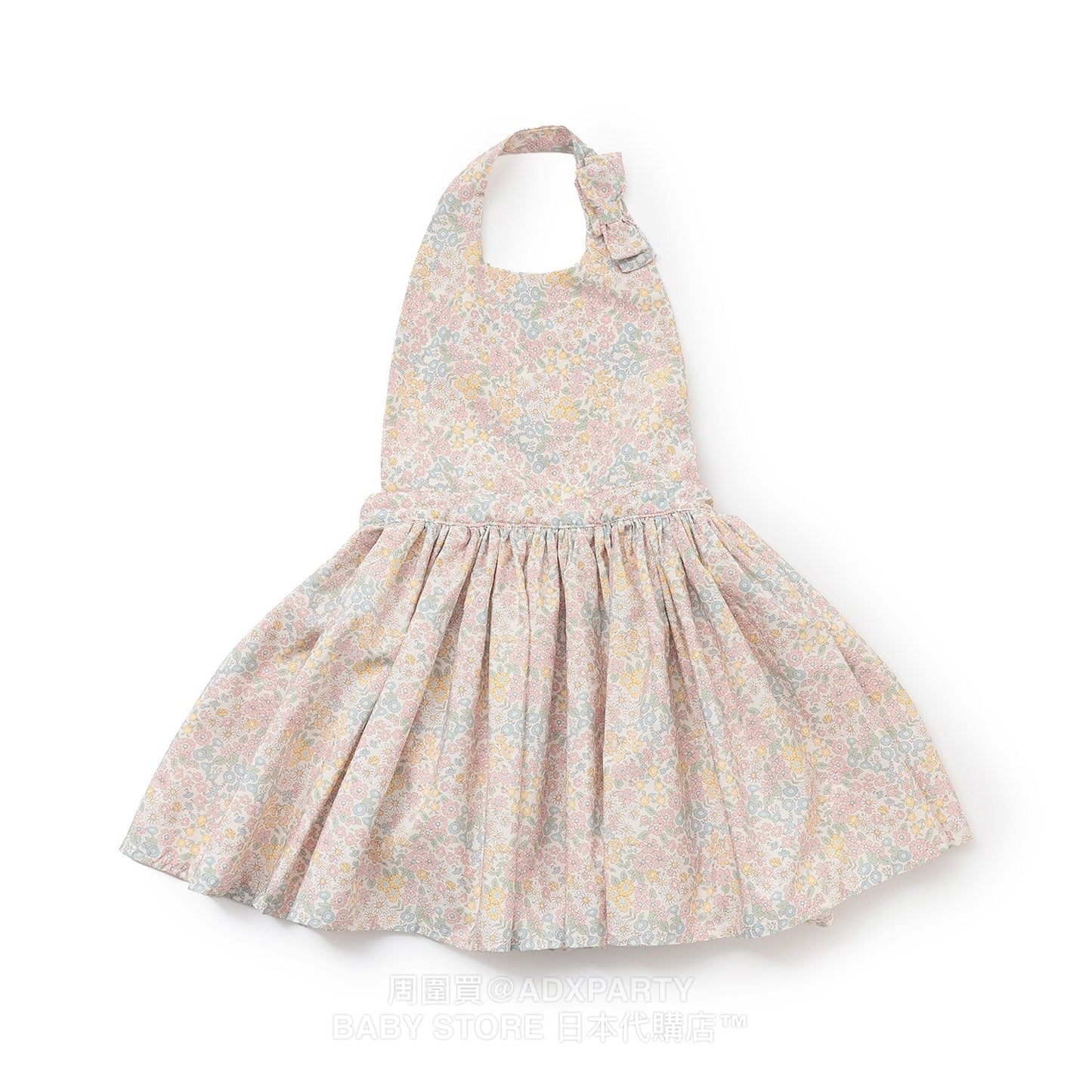 Japanese children's clothing pe#main waterproof series apron 80-130cm girls summer TOPS