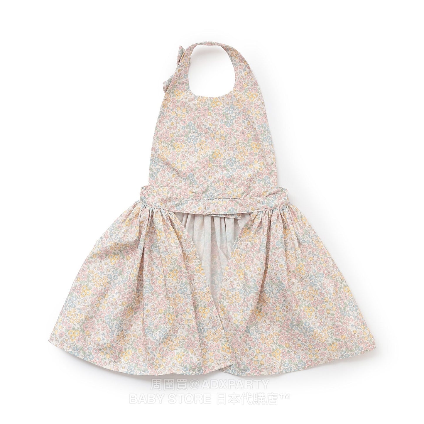 Japanese children's clothing pe#main waterproof series apron 80-130cm girls summer TOPS