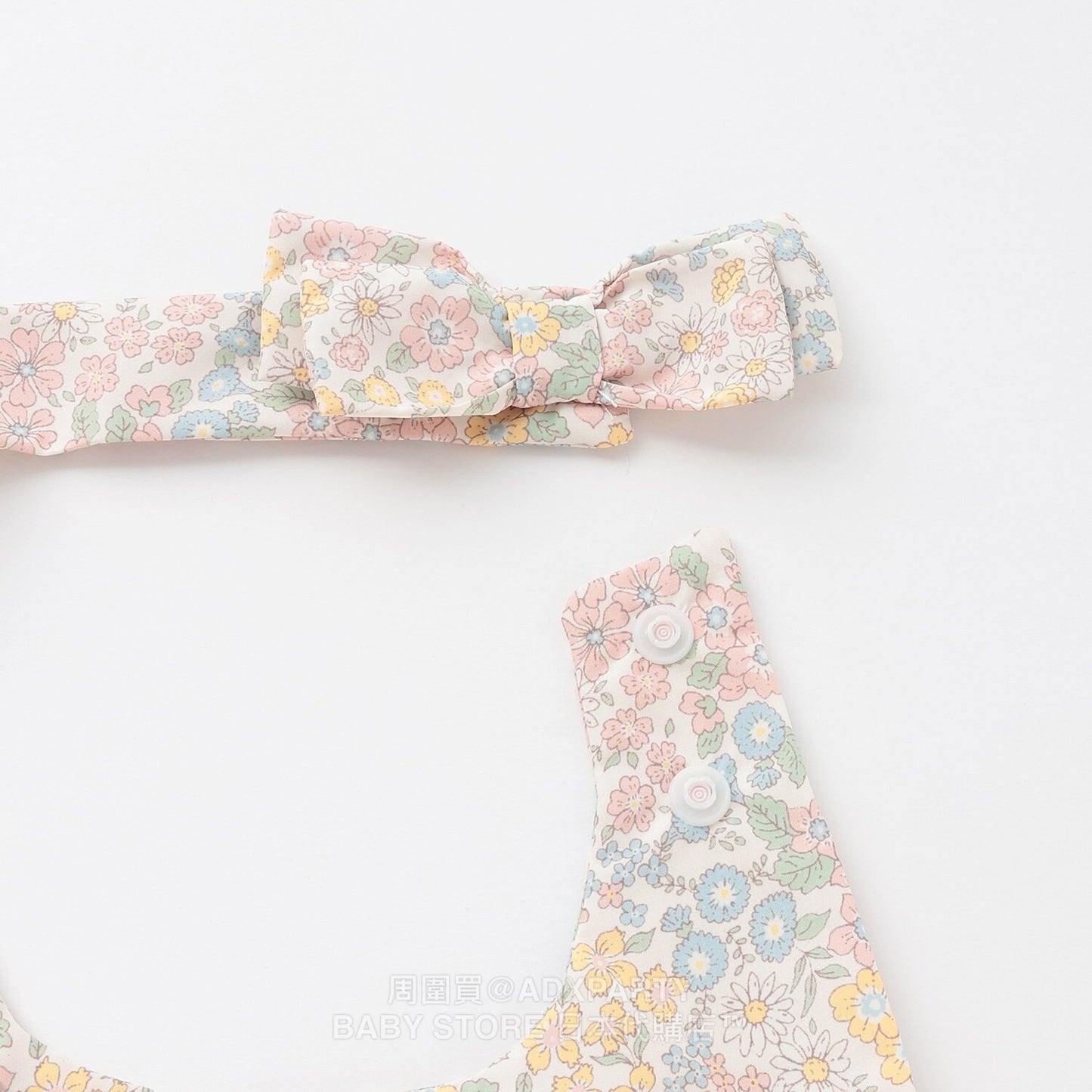 Japanese children's clothing pe#main waterproof series apron 80-130cm girls summer TOPS