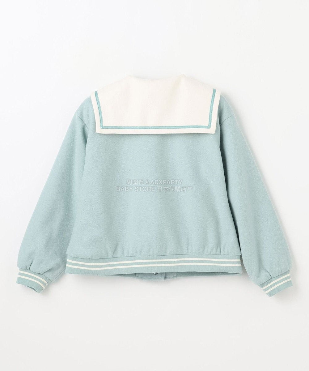 日本童裝 aF#a325 水手隊外套 110-160cm 女童款 秋季 (適合初秋、香港平均溫度)OUTERWEAR