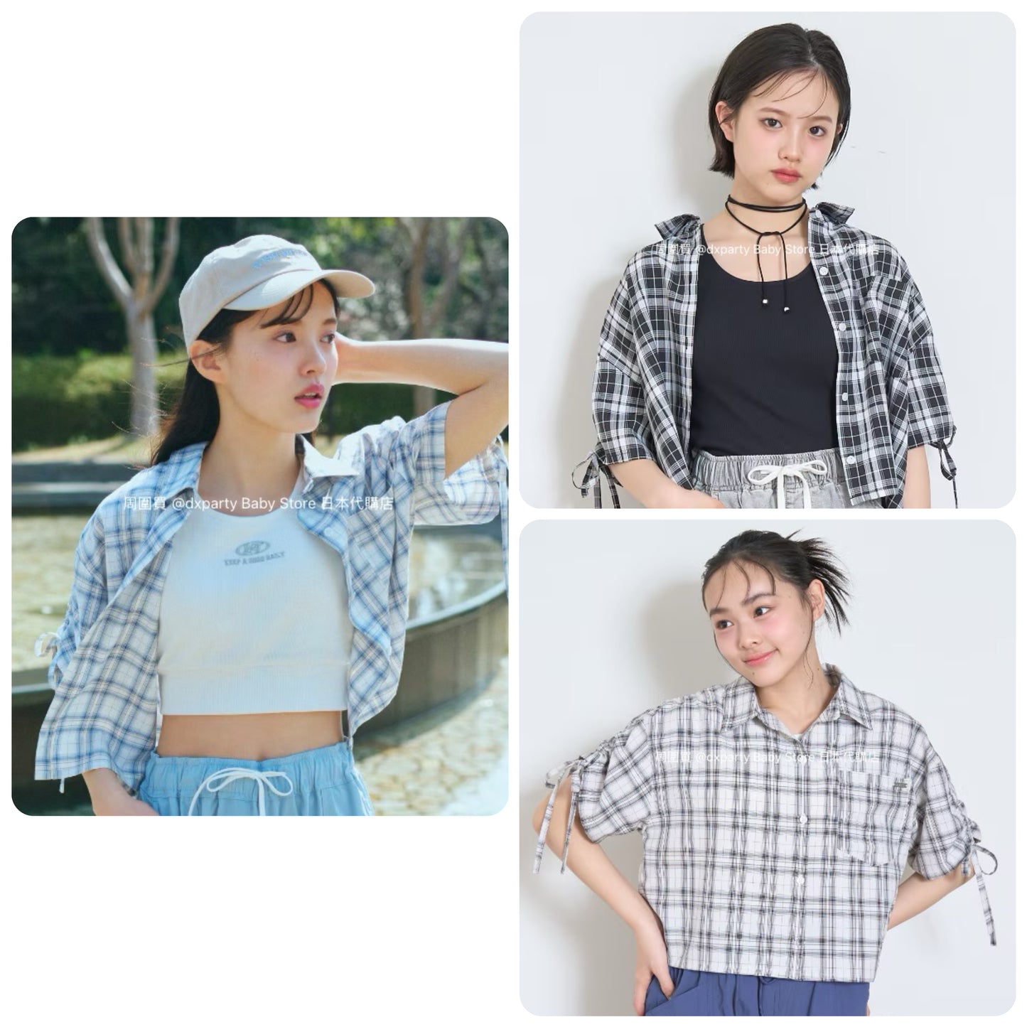Lovetoxic Japanese children's clothing short shirt 140-170cm girls summer TOPS