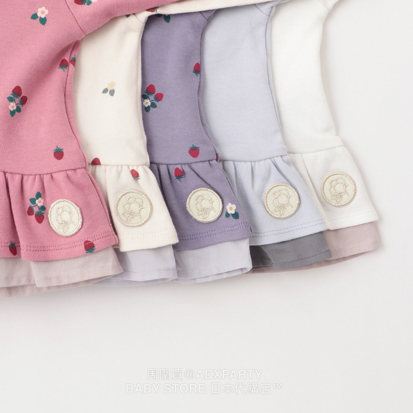 Japanese children's clothing pe#main lace long-sleeved top 80-130cm girls autumn TOPS