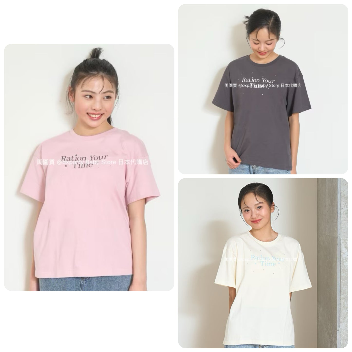 Lovetoxic Japanese children's clothing letter print top 140-160cm girls summer TOPS