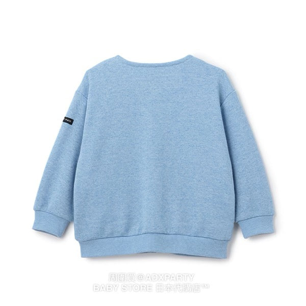 Japanese children's clothing pe#main x Bread Thief round neck jacket 80-130cm boys/girls autumn outerwear