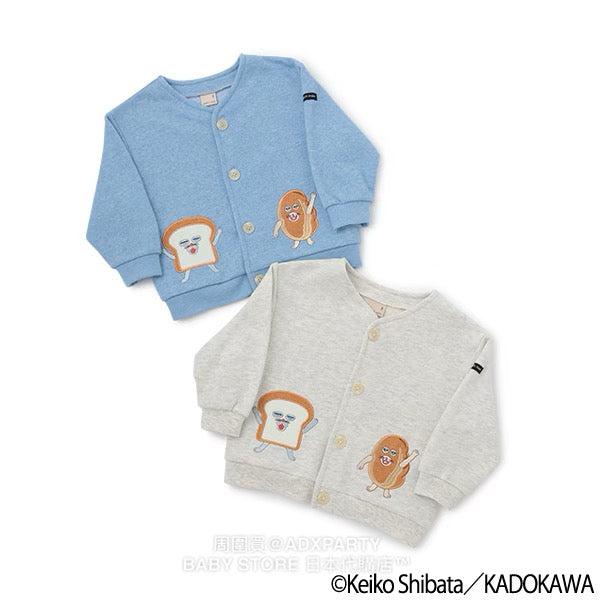 Japanese children's clothing pe#main x Bread Thief round neck jacket 80-130cm boys/girls autumn outerwear