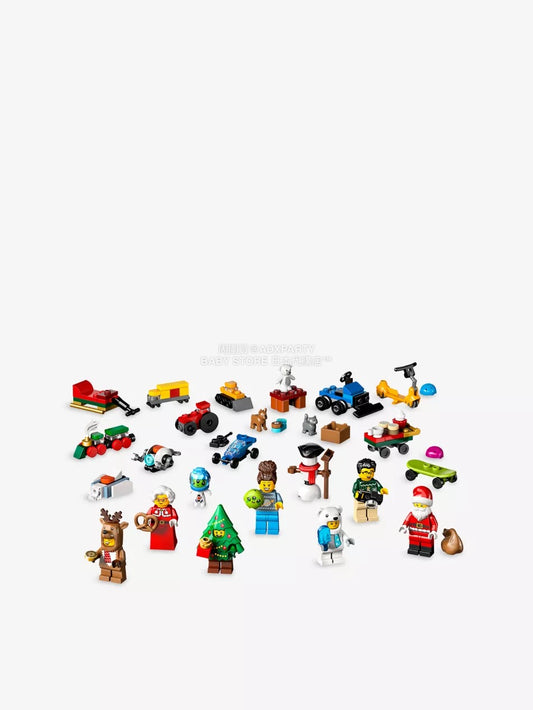 英美直送 LEGO® City 聖誕倒數日曆 兒童款 聖誕快樂特輯 聖誕倒數日曆 滿$900可加$25免運 Christmas Advent Calendars 2025