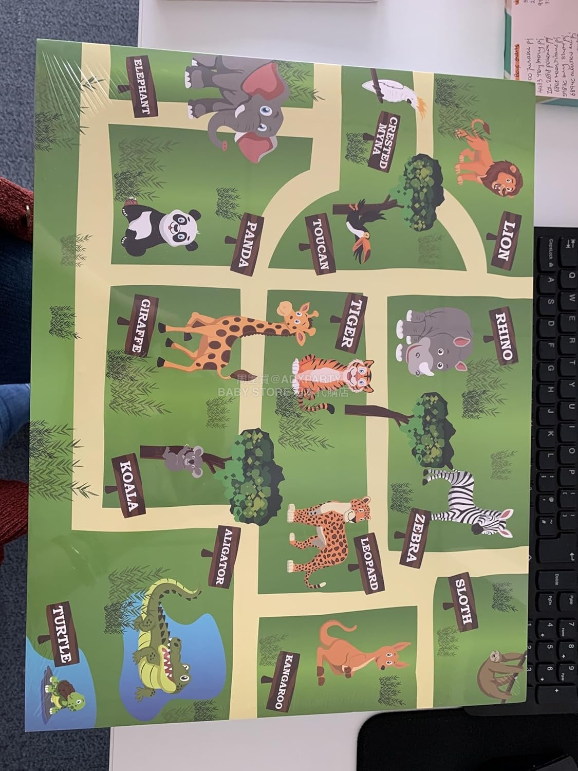 英美直送 Zoo Animals 聖誕倒數日曆 兒童款 聖誕快樂特輯 聖誕倒數日曆 滿$900可加$25免運 Christmas Advent Calendars 2025