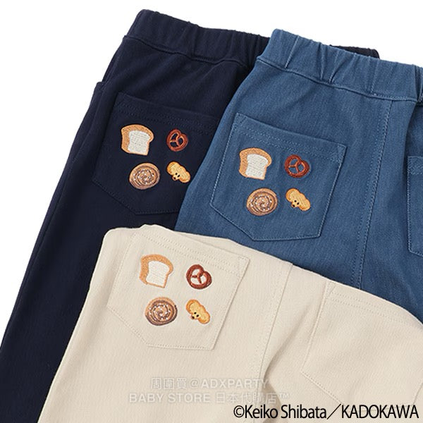 Japanese children's clothing pe#main x Bread Thief stretch casual pants 80-110cm boys' autumn PANTS