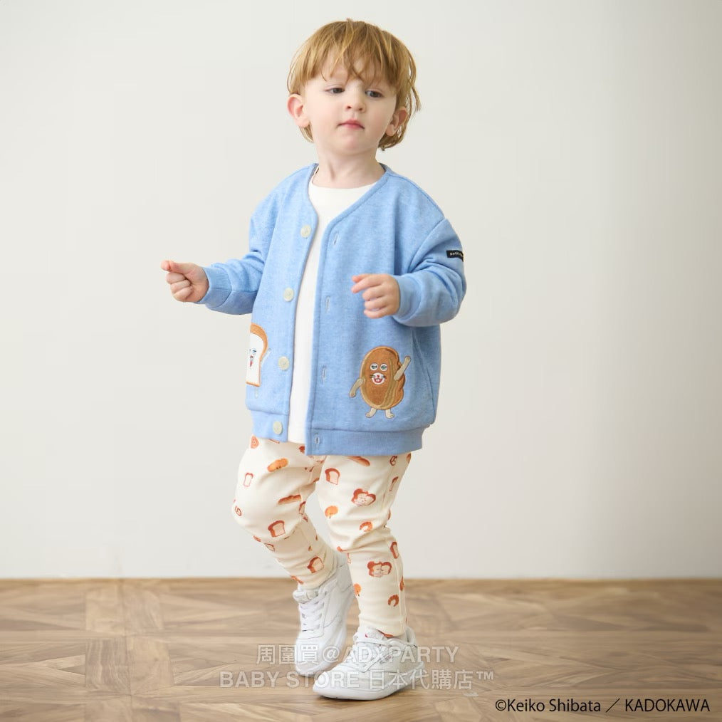 Japanese children's clothing pe#main x Bread Thief stretch pants 80-110cm boys/girls autumn PANTS