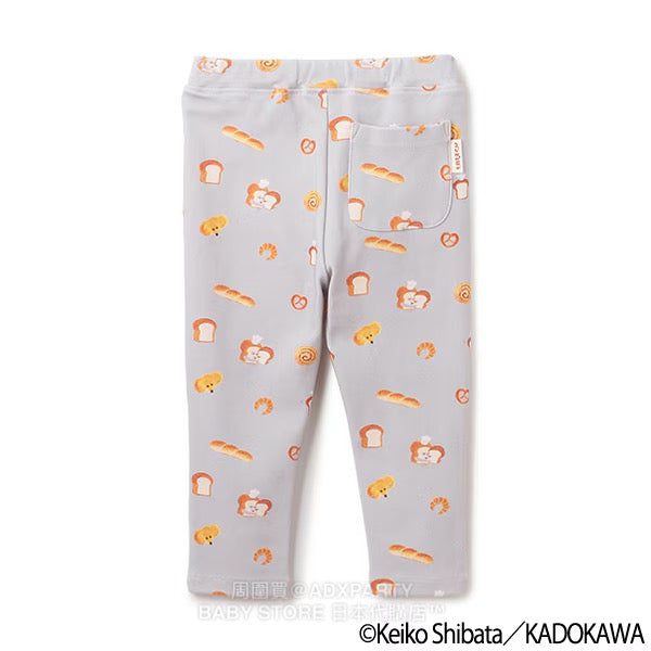 Japanese children's clothing pe#main x Bread Thief stretch pants 80-110cm boys/girls autumn PANTS