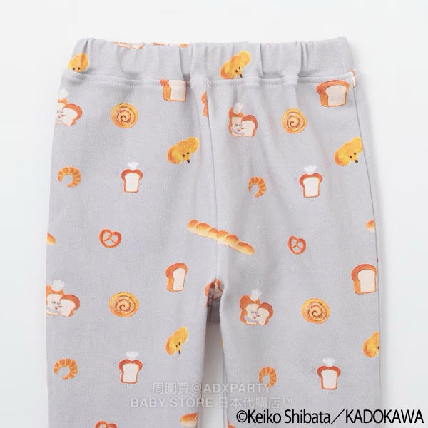 Japanese children's clothing pe#main x Bread Thief stretch pants 80-110cm boys/girls autumn PANTS