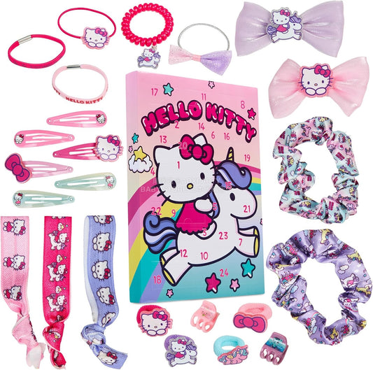 英美直送 Hello Kitty Hair Accessories聖誕倒數日曆 兒童款 聖誕快樂特輯 聖誕倒數日曆A 不參與$900免運 滿$900可加$25免運 Christmas Advent Calendars 2025