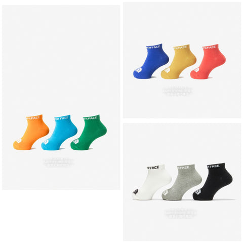 日本直送 TNF 抗菌防臭 襪一套三對 16-21cm 兒童款 襪系列