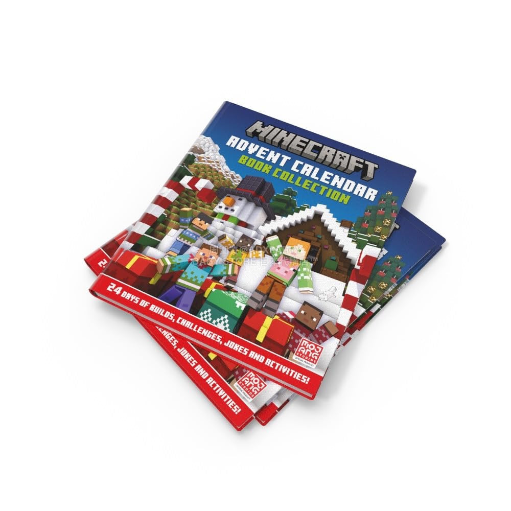 英美直送 Minecraft Book Collection聖誕倒數日曆 兒童款 聖誕快樂特輯 聖誕倒數日曆A 不參與$900免運 滿$900可加$25免運 Christmas Advent Calendars 2025