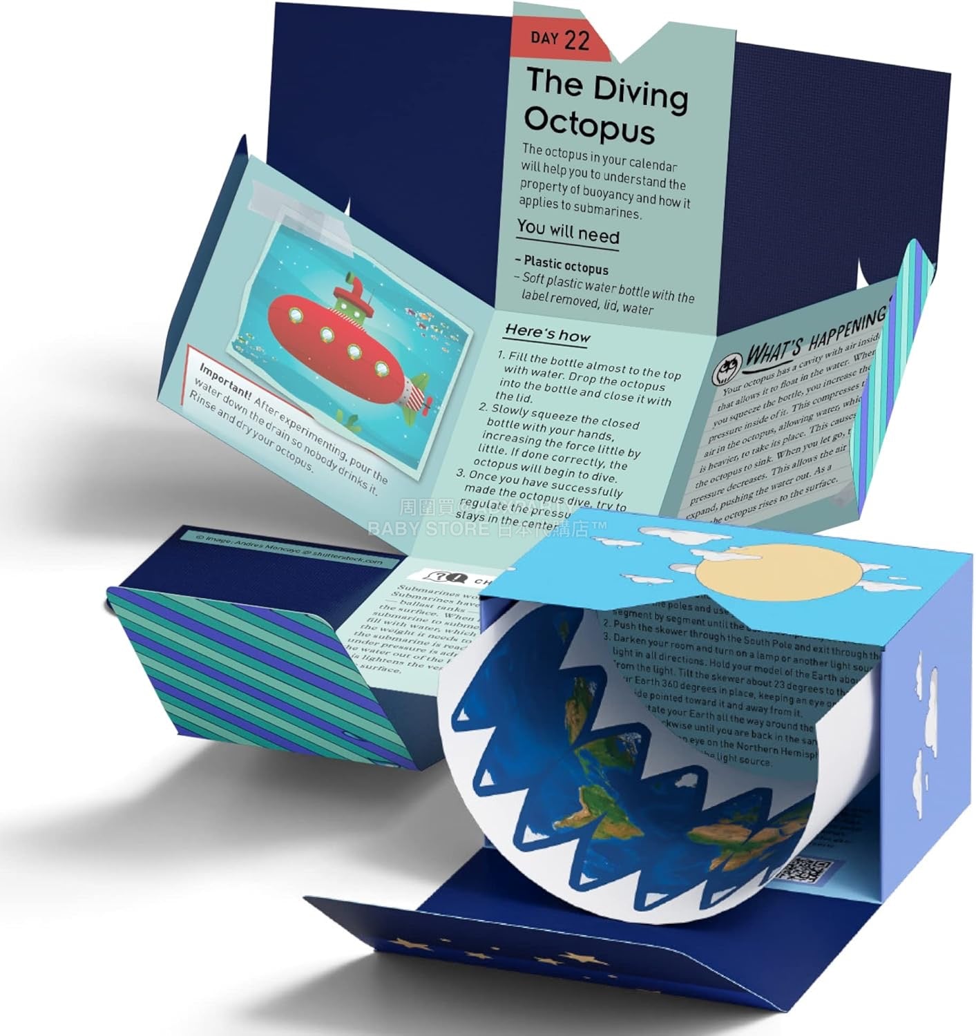 英美直送 Thames & Kosmos Science STEM Toys 聖誕倒數日曆 兒童款 聖誕快樂特輯 聖誕倒數日曆 不參與$900免運 滿$900可加$25免運 Christmas Advent Calendars 2025