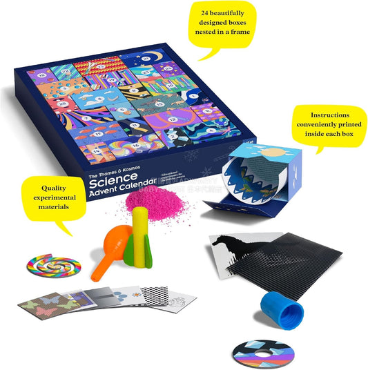 英美直送 Thames & Kosmos Science STEM Toys 聖誕倒數日曆 兒童款 聖誕快樂特輯 聖誕倒數日曆 不參與$900免運 滿$900可加$25免運 Christmas Advent Calendars 2025