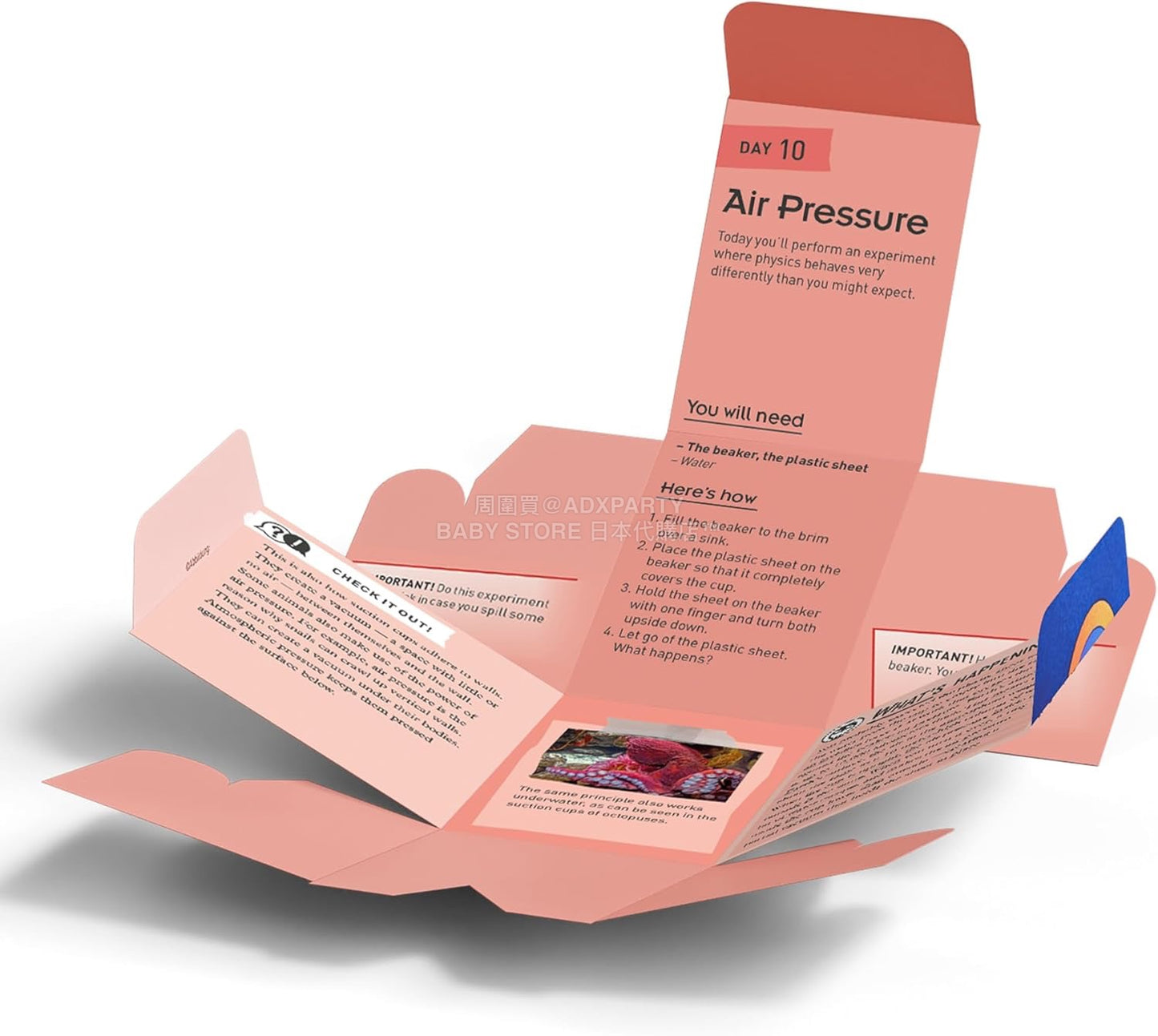 英美直送 Thames & Kosmos Science Experiments in Chemistry, Biology & Physics 聖誕倒數日曆 兒童款 聖誕快樂特輯 聖誕倒數日曆A 不參與$900免運 滿$900可加$25免運 Christmas Advent Calendars 2025