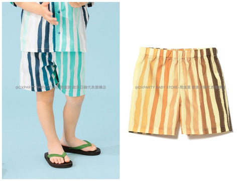 日本童裝 B:MING by BEAMS 條紋短褲 100-140cm 男童款 夏季 PANTS
