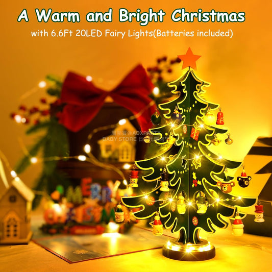 英美直送 發光Lights Wooden Christmas Tree 聖誕倒數日曆 大人款/兒童款 聖誕快樂特輯 聖誕倒數日曆 不參與$900免運 滿$900可加$25免運 Christmas Advent Calendars 2025