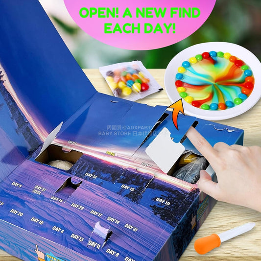 英美直送 UNGLINGA Science S.T.E.M Experiments Chemistry Set 聖誕倒數日曆 兒童款 聖誕快樂特輯 聖誕倒數日曆 不參與$900免運 滿$900可加$25免運 Christmas Advent Calendars 2025