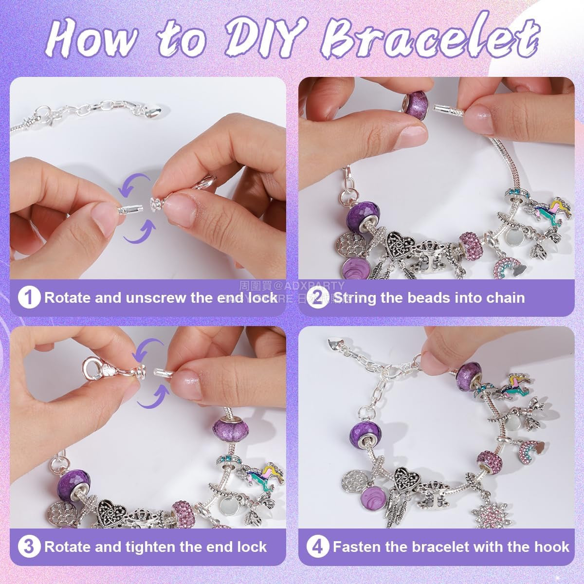 英美直送 DIY Jewellery Making Set 聖誕倒數日曆 兒童款 聖誕快樂特輯 聖誕倒數日曆 不參與$900免運 滿$900可加$25免運 Christmas Advent Calendars 2025