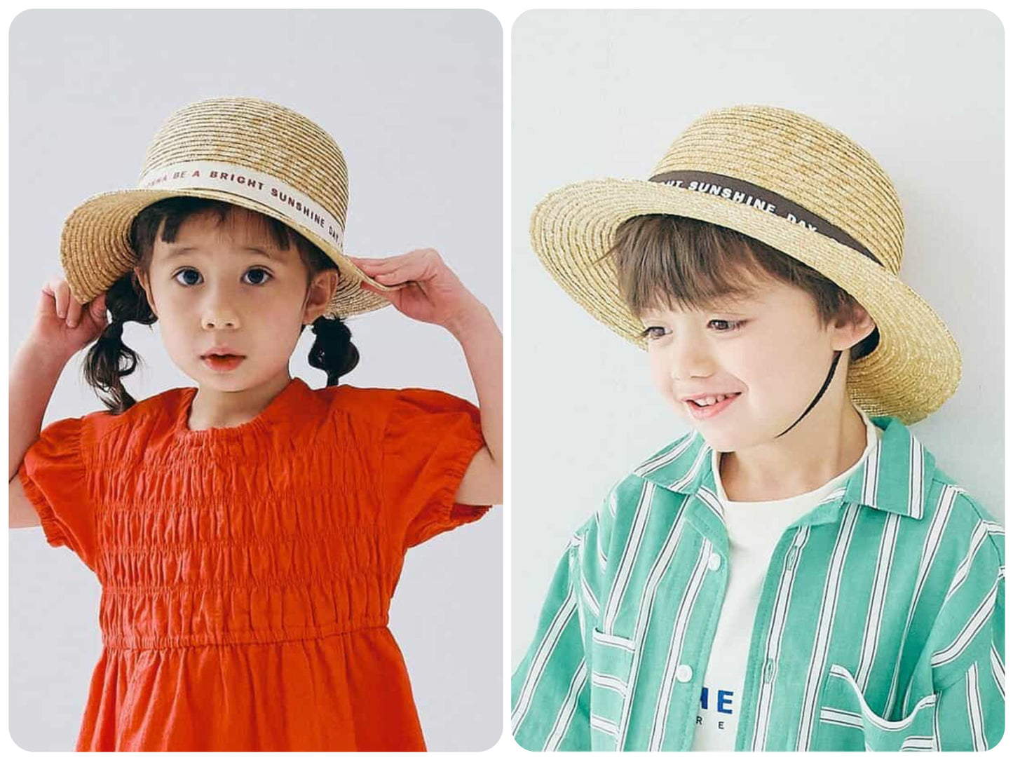 p.prem#r Straw Hat 50-56cm Straw Hat Series