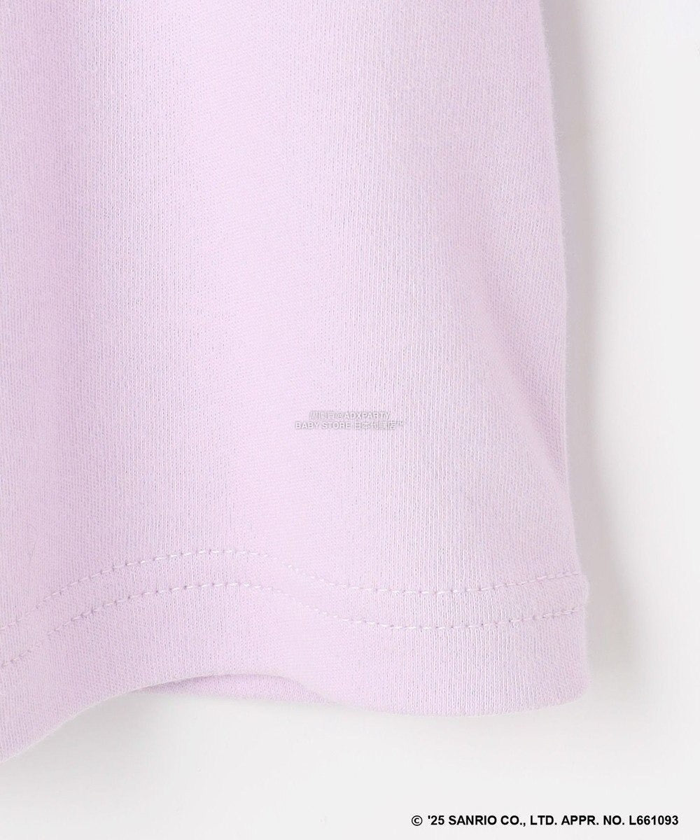 日本童裝 aF#a325 x Sanrio My Melody&Kuromi印花上衣 90-150cm 女童款 秋季 TOPS
