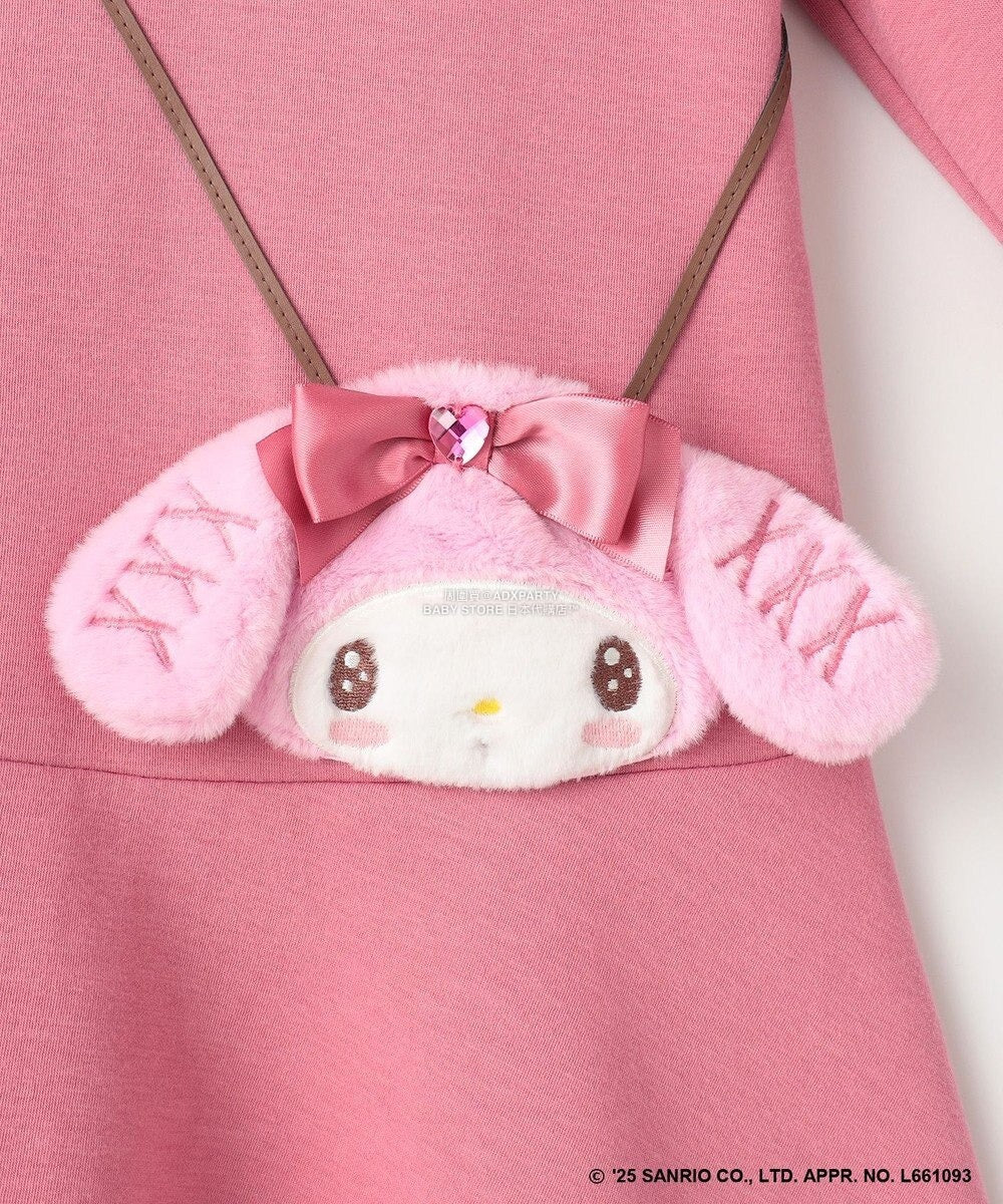 日本童裝 aF#a325 x Sanrio My Melody&Kuromi可愛連身裙 90-140cm 女童款 秋季 DRESSES
