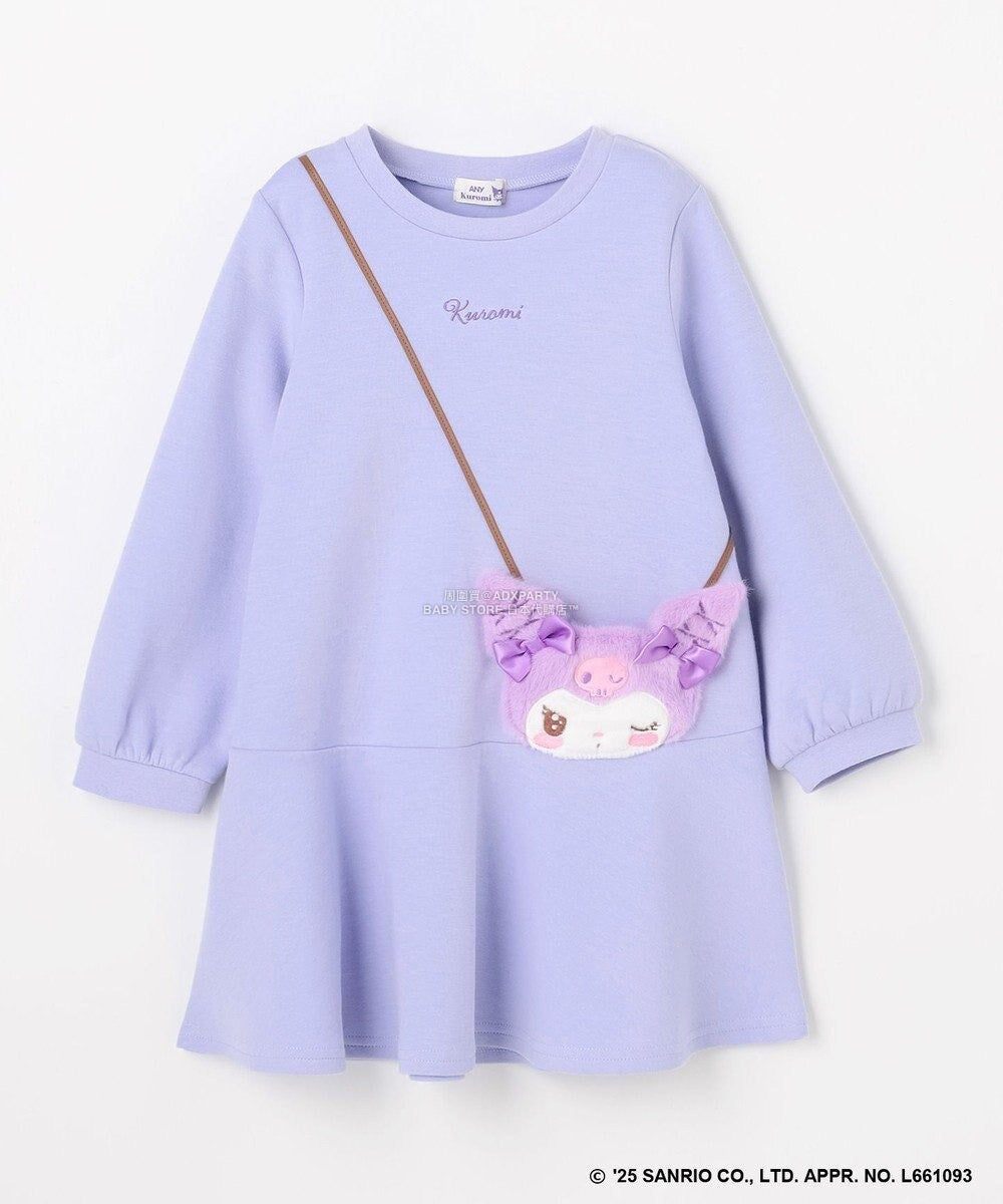 日本童裝 aF#a325 x Sanrio My Melody&Kuromi可愛連身裙 90-140cm 女童款 秋季 DRESSES