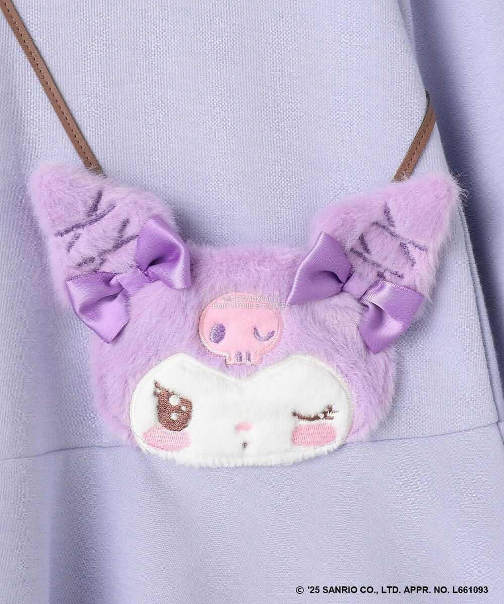 日本童裝 aF#a325 x Sanrio My Melody&Kuromi可愛連身裙 90-140cm 女童款 秋季 DRESSES