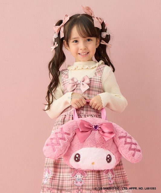 日本直送 aF#a325 x Sanrio My Melody&Kuromi 3Way 斜孭袋/背囊 包系列 其他品牌