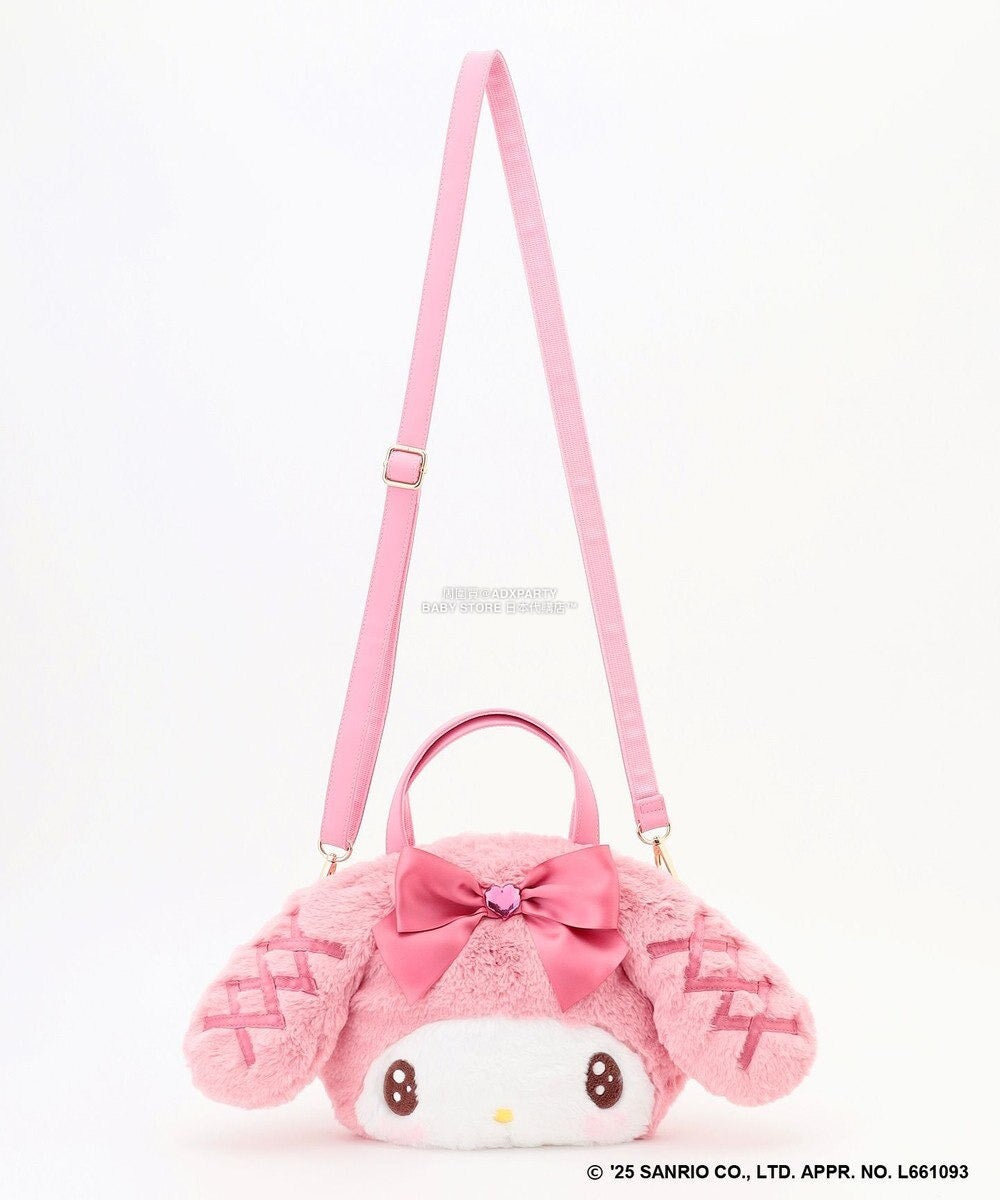 日本直送 aF#a325 x Sanrio My Melody&Kuromi 3Way 斜孭袋/背囊 包系列 其他品牌