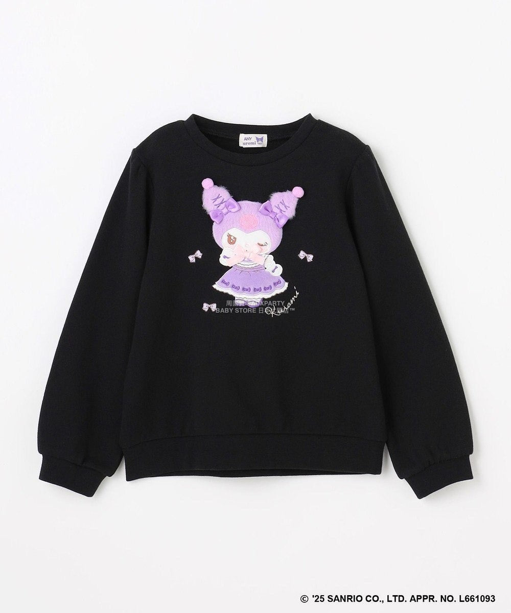 日本童裝 aF#a325 x Sanrio My Melody&Kuromi衛衣 90-150cm 女童款 秋季 TOPS