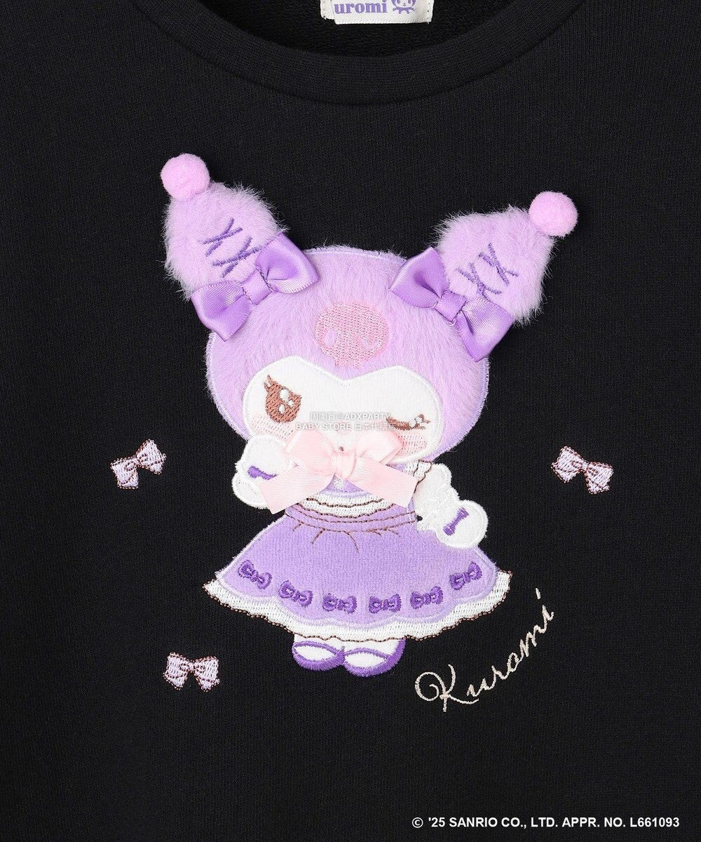 日本童裝 aF#a325 x Sanrio My Melody&Kuromi衛衣 90-150cm 女童款 秋季 TOPS