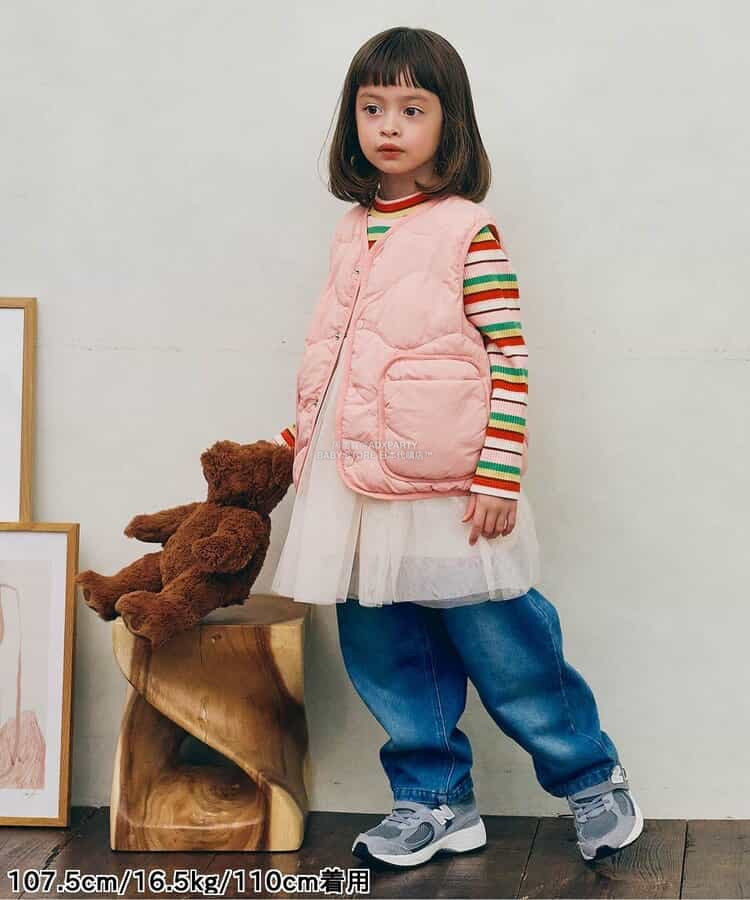 日本童裝 p.premier 絎縫夾棉背心外套 80-140cm 男童款/女童款 秋季
OUTERWEAR