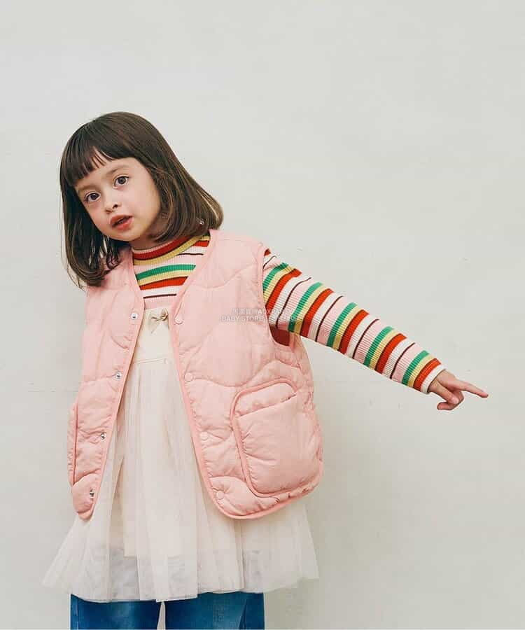 日本童裝 p.premier 絎縫夾棉背心外套 80-140cm 男童款/女童款 秋季
OUTERWEAR