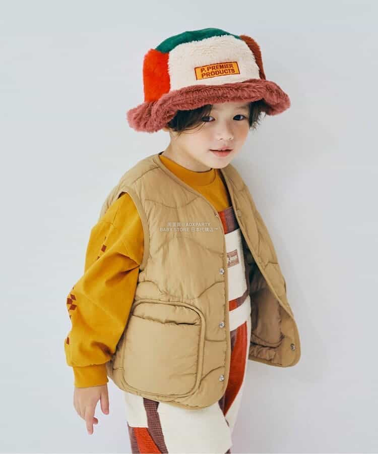 日本童裝 p.premier 絎縫夾棉背心外套 80-140cm 男童款/女童款 秋季
OUTERWEAR