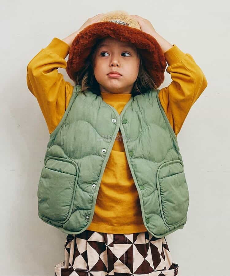 日本童裝 p.premier 絎縫夾棉背心外套 80-140cm 男童款/女童款 秋季
OUTERWEAR