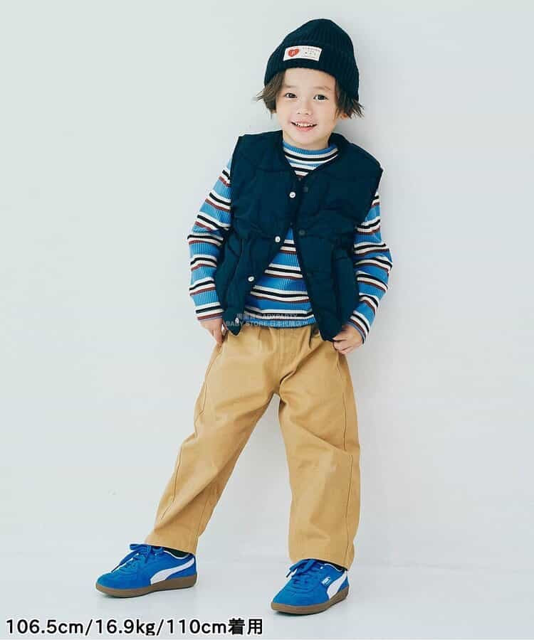 日本童裝 p.premier 絎縫夾棉背心外套 80-140cm 男童款/女童款 秋季
OUTERWEAR