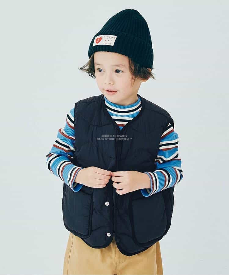 日本童裝 p.premier 絎縫夾棉背心外套 80-140cm 男童款/女童款 秋季
OUTERWEAR