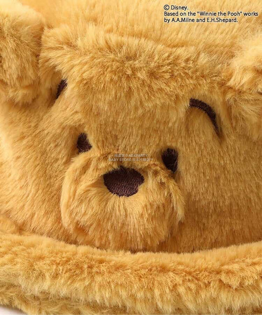 日本直送 apres les cours x Disney 小熊維尼毛毛帽 48-54cm 帽系列