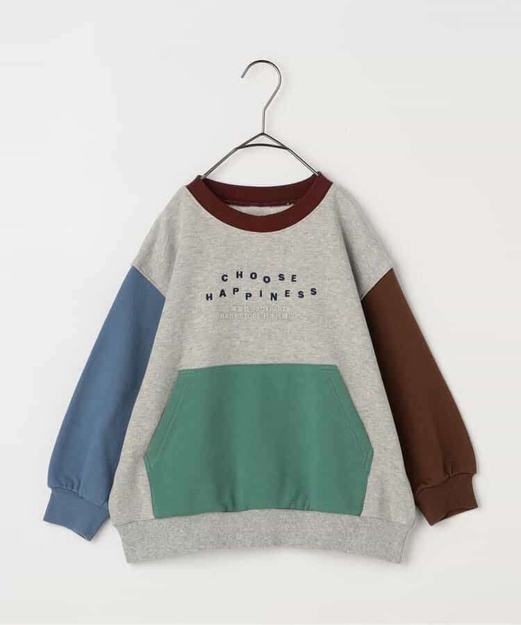 日本童裝 p.premier 刺繡字母口袋衛衣 80-140cm 男童款/女童款 秋季
TOPS